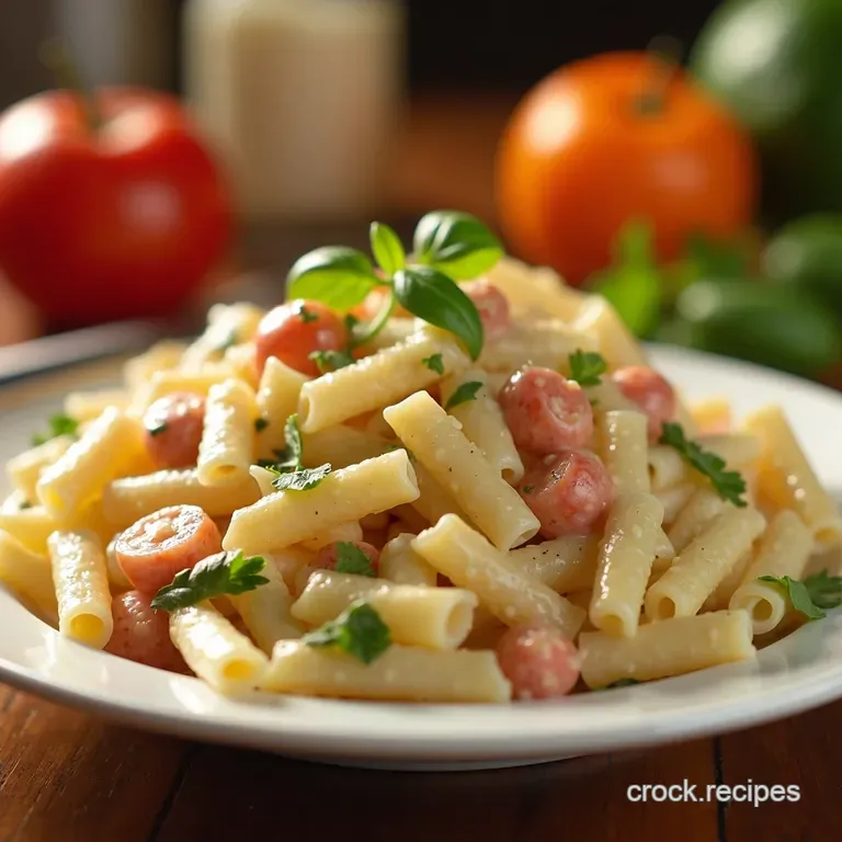 Creamy Ranch Pasta Salad the Ultimate Fresh and Flavorful Bowl presentation