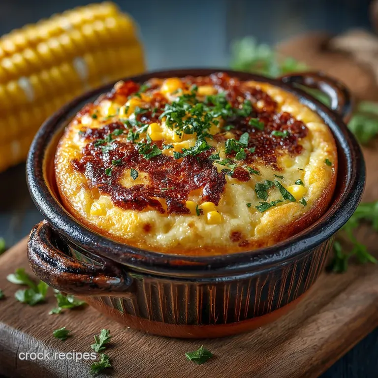 A Proper Job Savoury Bavarian Corn Pudding Maispudding presentation
