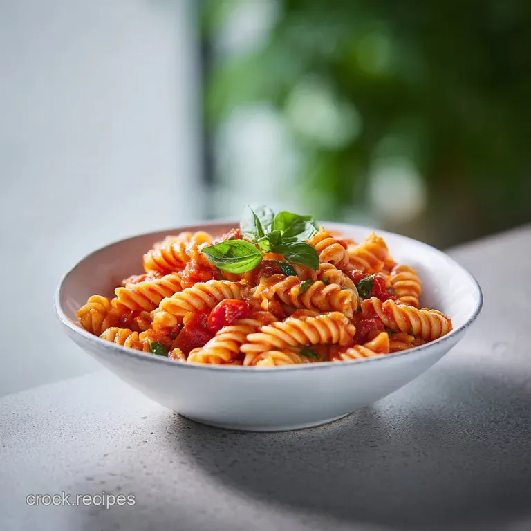 Creamy Tomato Basil Pasta: Silky Comfort
