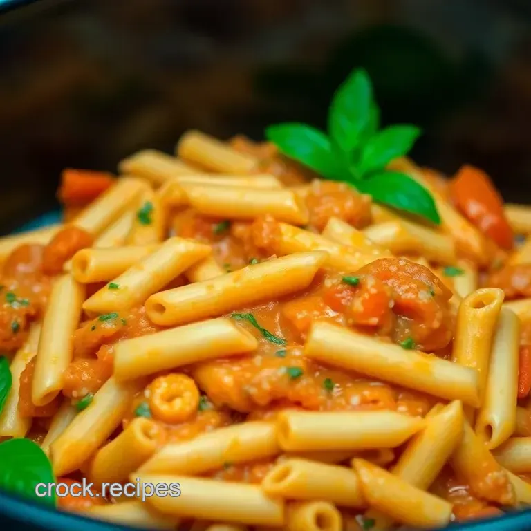 Creamy Tomato Basil Pasta Marvel