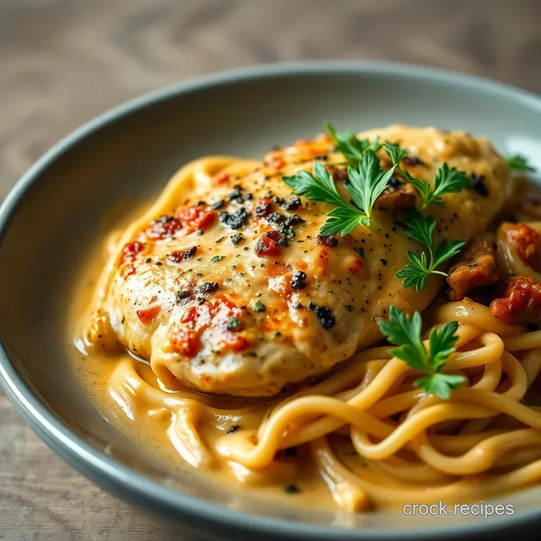 Creamy Tuscan Chicken (Low Carb Delight)