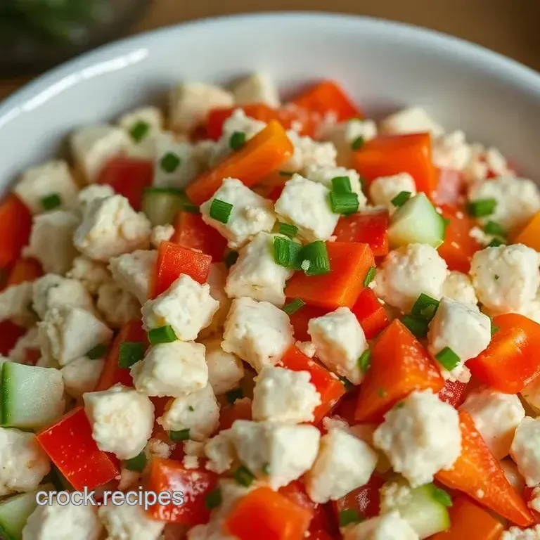 Crisp & Creamy Easy Crab Salad