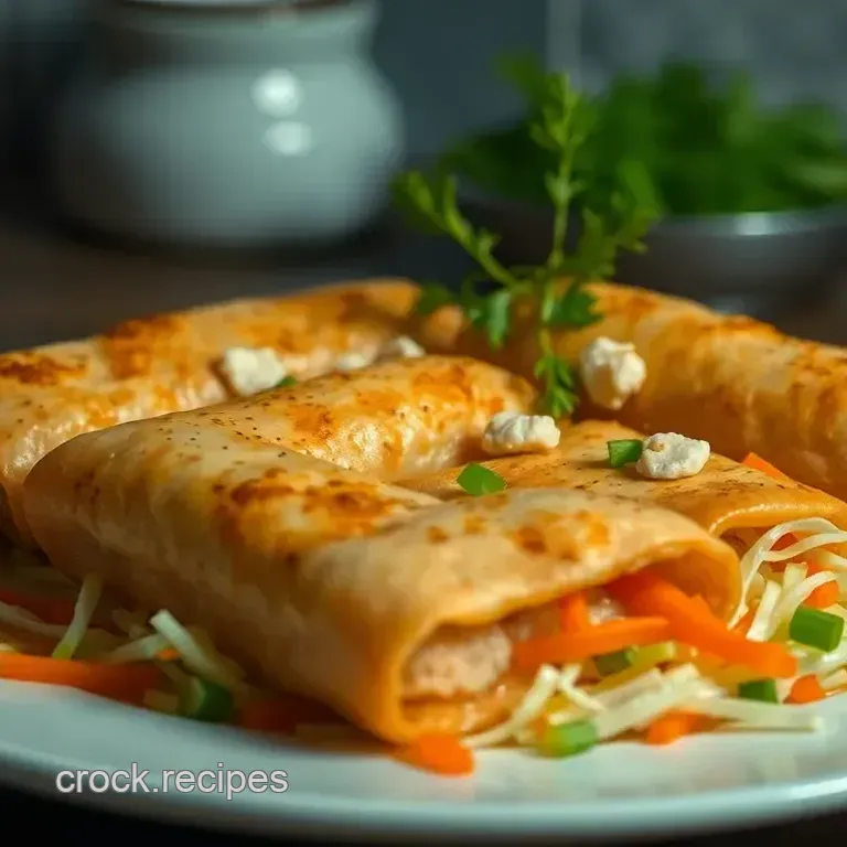 Crispy Air Fryer Egg Rolls: A Flavor-Packed Delight