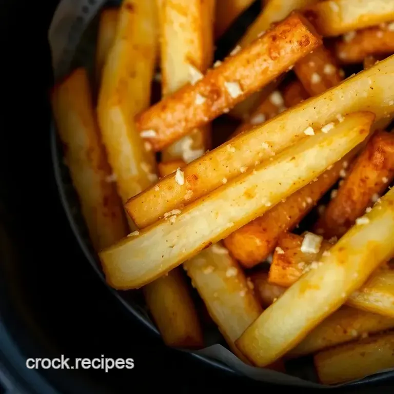 Crispy Air Fryer French Fries presentation