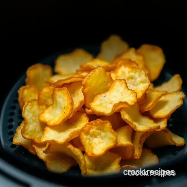 Crispy Air Fryer Potato Chips: a Guilt-Free Crunch! presentation
