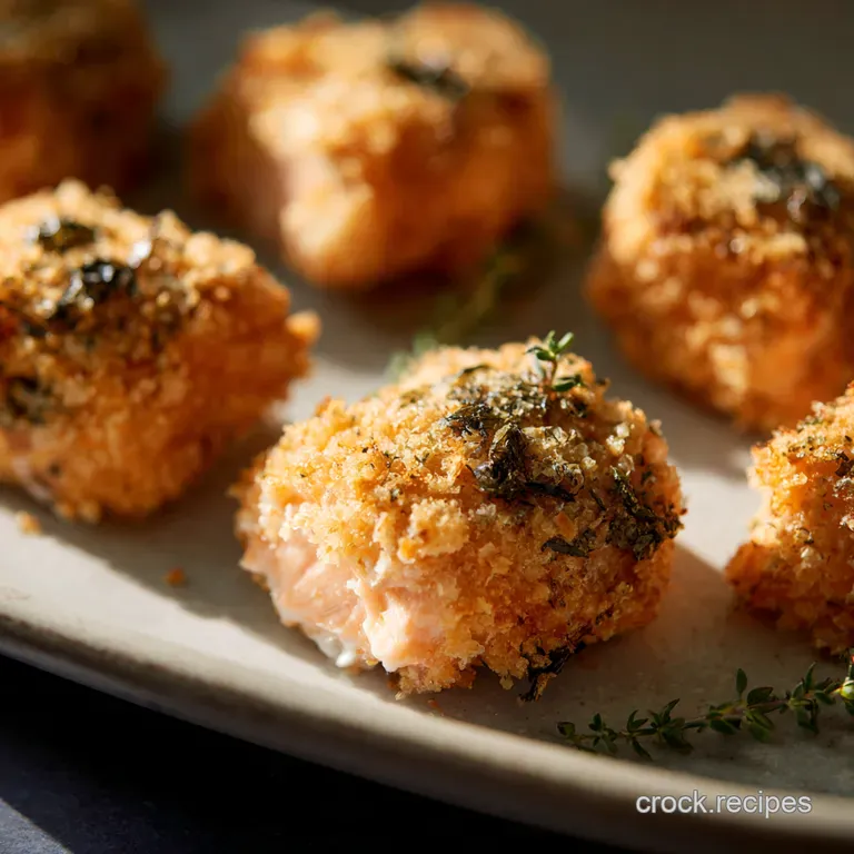 Crispy Air Fryer Salmon Bites with LemonDill Aioli