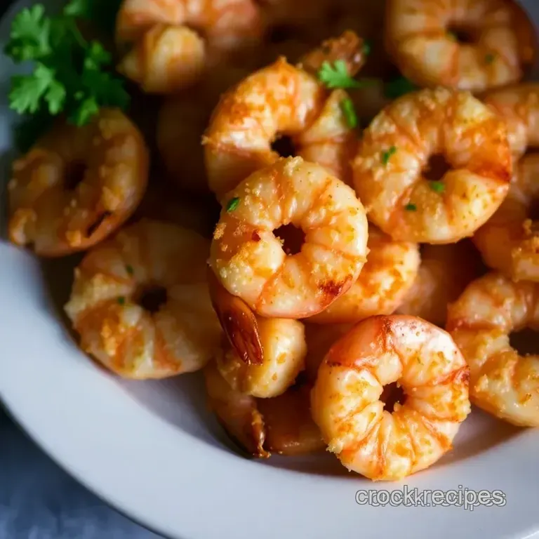 Crispy Air Fryer Shrimp (Fast Flavorful & Perfectly Crispy!) presentation