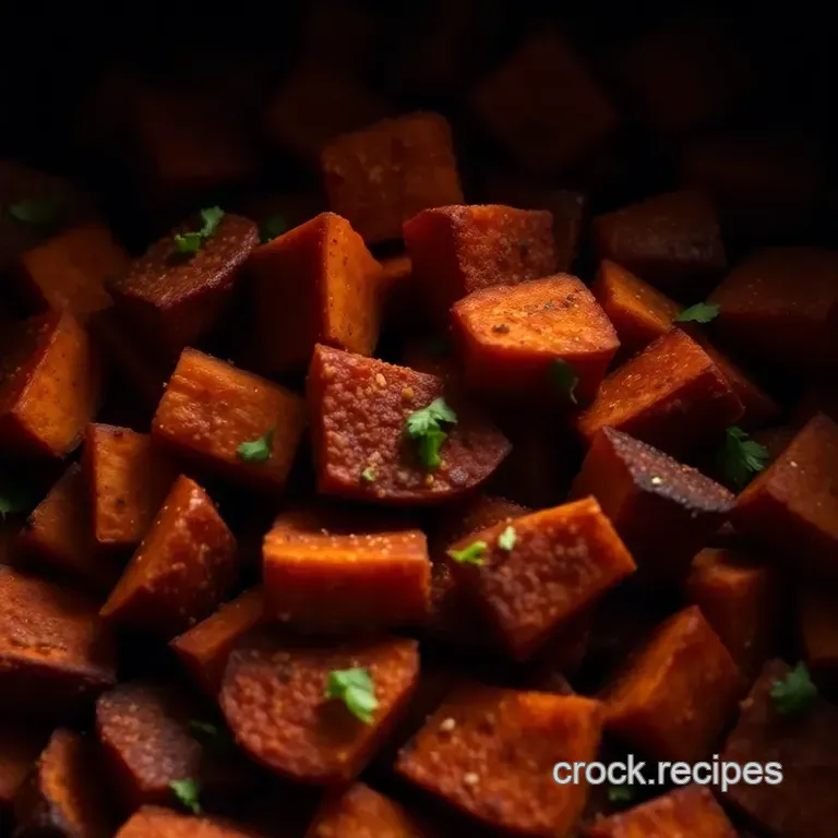 Crispy Air Fryer Sweet Potato Wedges presentation