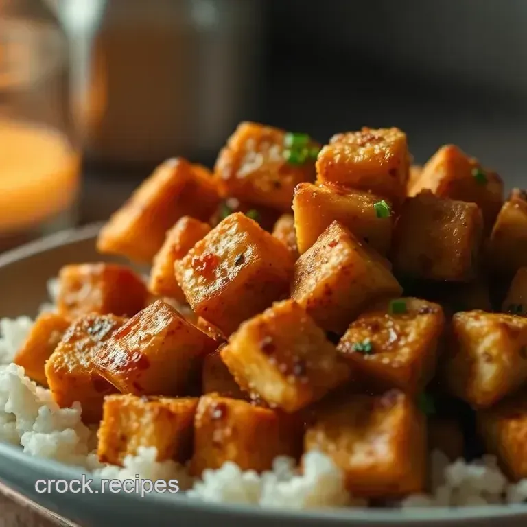 Crispy Air Fryer Tofu Bites – Golden & Gorgeously Crunchy Every Time
