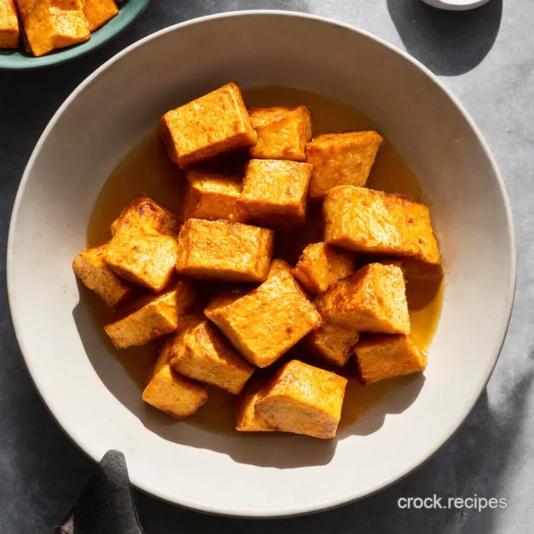 Crispy Air Fryer Tofu Golden Perfection in Minutes
