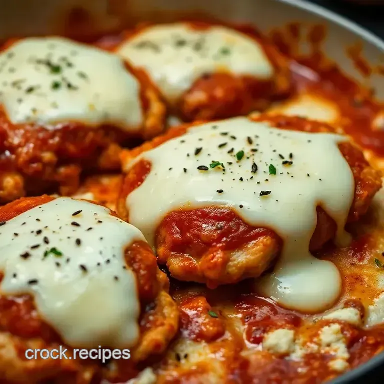 Crispy Baked Chicken Parmesan - No Fry All Flavor!