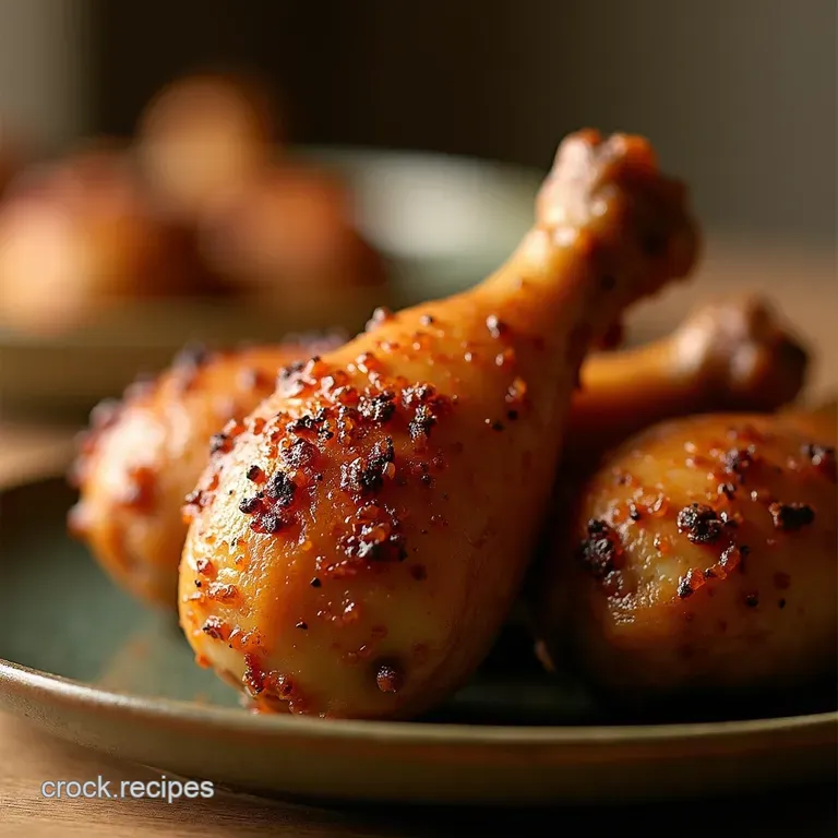 The Ultimate Crispy Skin Oven Drumsticks Simple Seasoning Stunning Results presentation