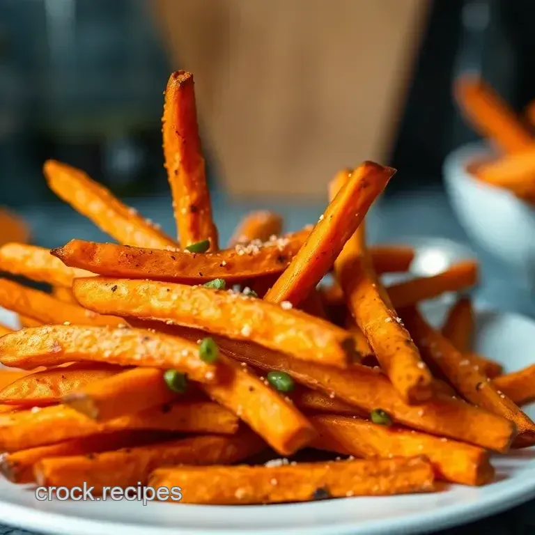 Crispy Baked Sweet Potato Fries