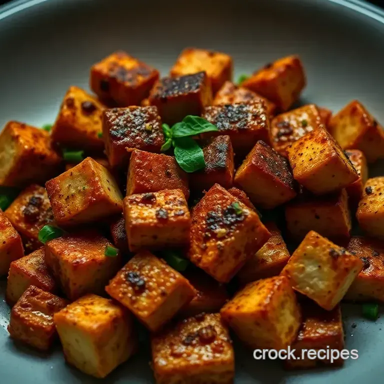 Crispy Baked Tofu Delight