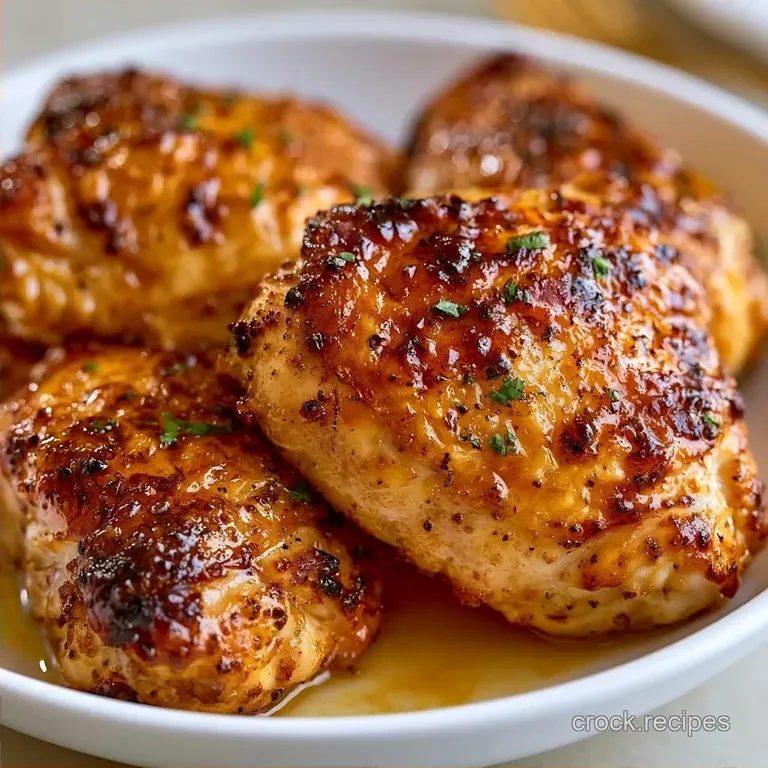 Crispy Chicken Thighs: Ultra-Crispy and Oven-Baked
