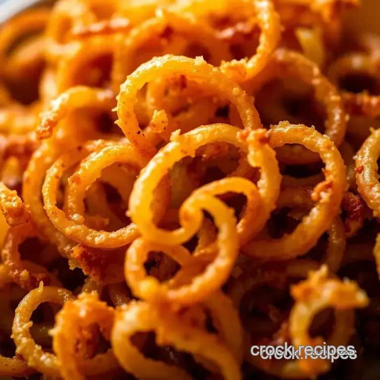 Crispy Frizzled Onions: A Delightful Crunch for Any Meal presentation