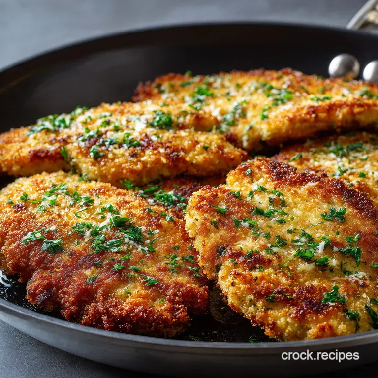 Crispy PanSeared Garlic Parmesan Chicken Cutlets The Weeknight Winner