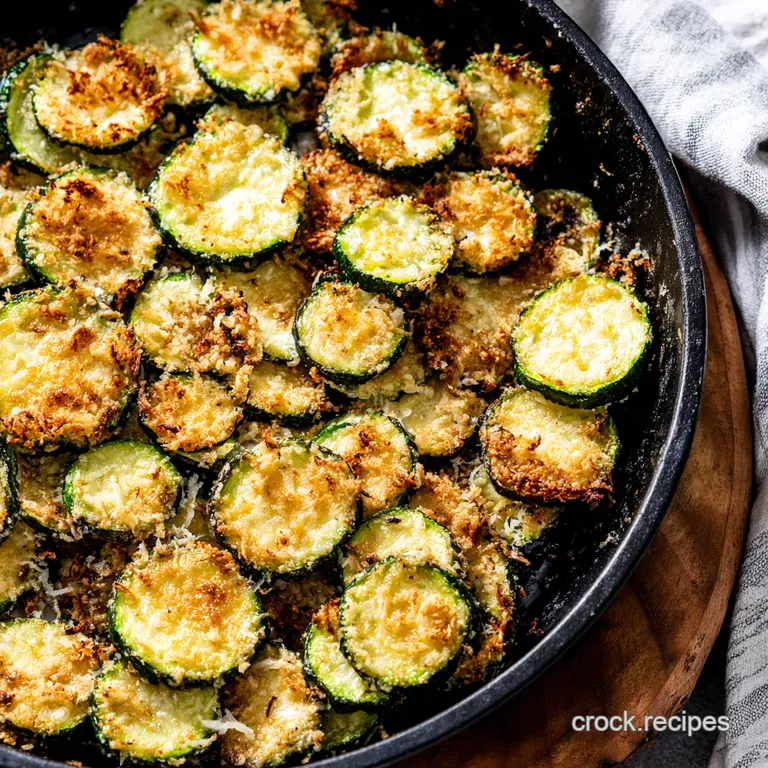 Crispy Garlic Parmesan Pan Fried Zucchini Ready in 20 Crispy Garlic Parmesan PanFried Zucchini