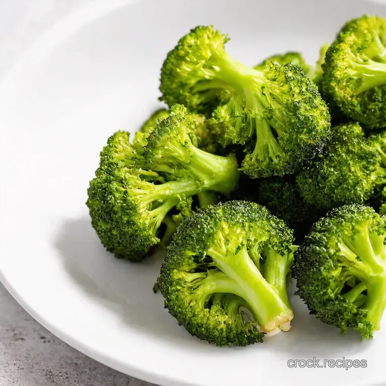 Crispy Golden Roasted Frozen Broccoli