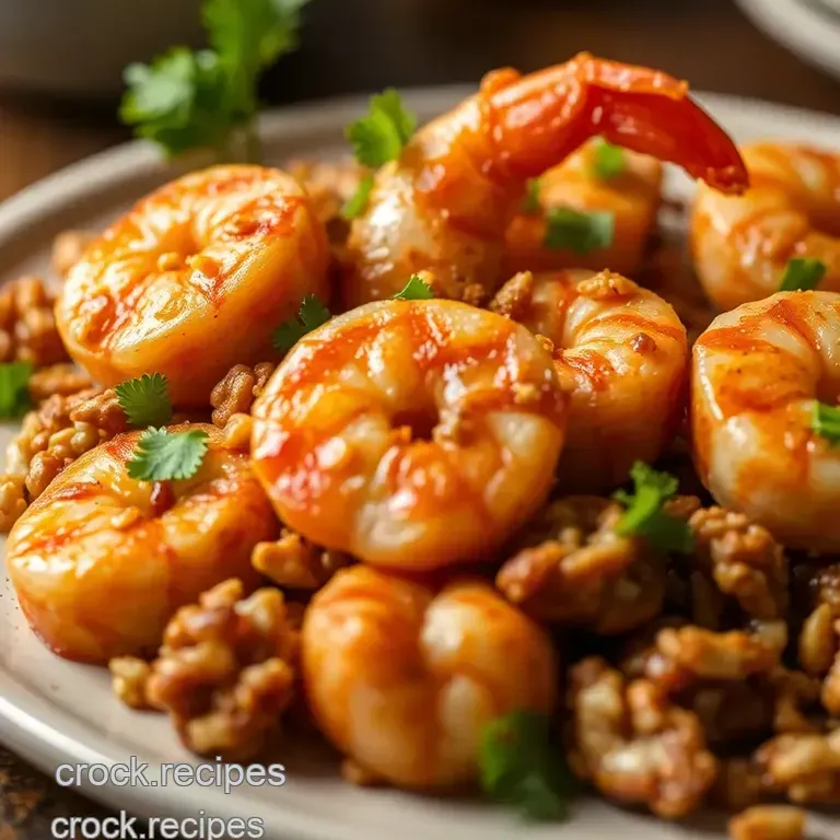 Crispy Honey Walnut Shrimp: a Delightfully Crunchy Classic presentation