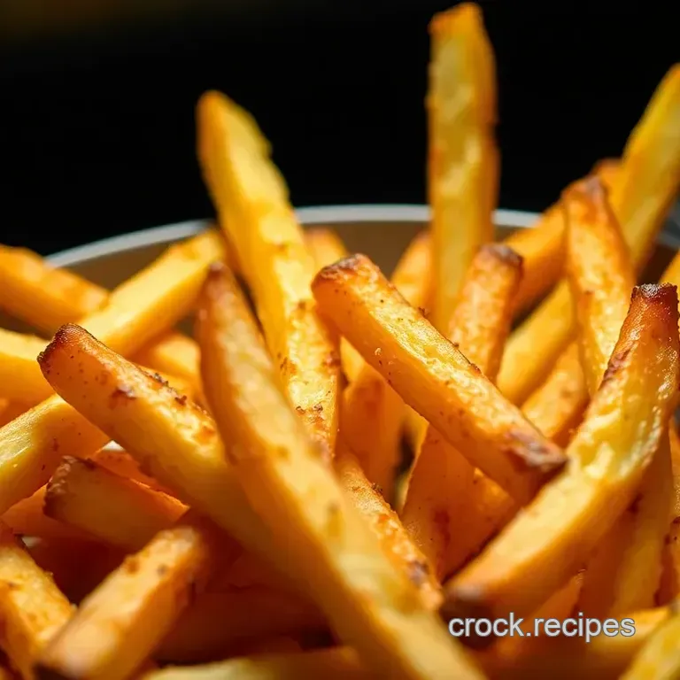 Crispy Oven-Baked French Fries: A Taste of Perfect Simplicity