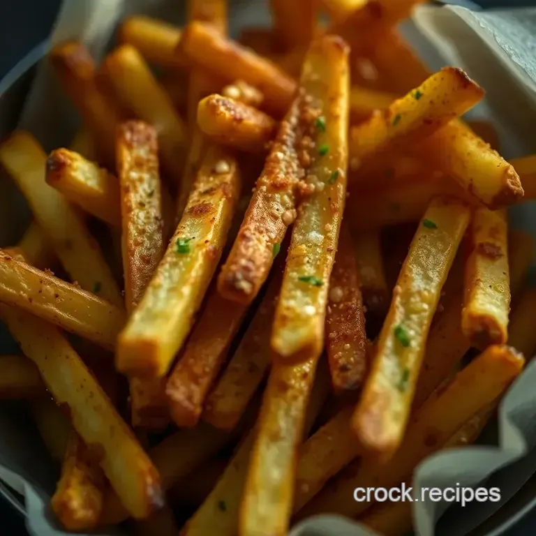 Crispy Oven-Baked Fries &ndash; the Real Deal! presentation