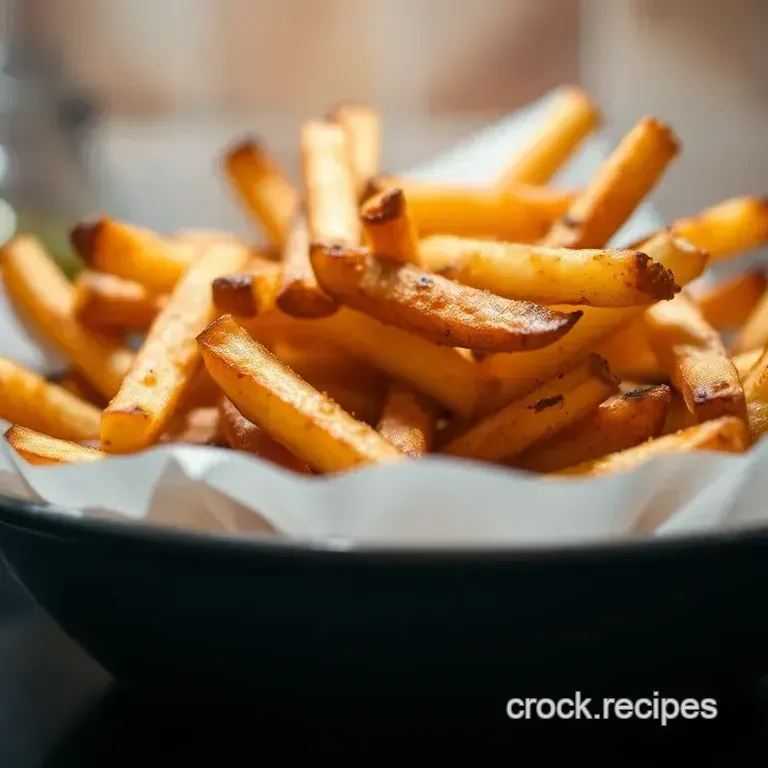 Crispy Oven-Baked Fries – The Real Deal!