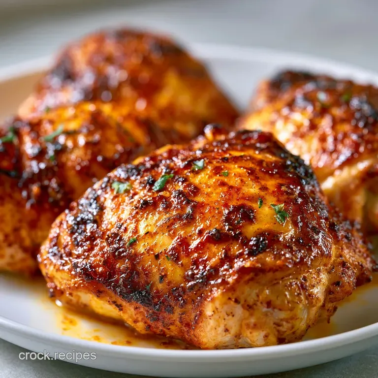 Sliced golden chicken breast on a white plate with a side of creamy mash and a drizzle of glossy pan sauce.