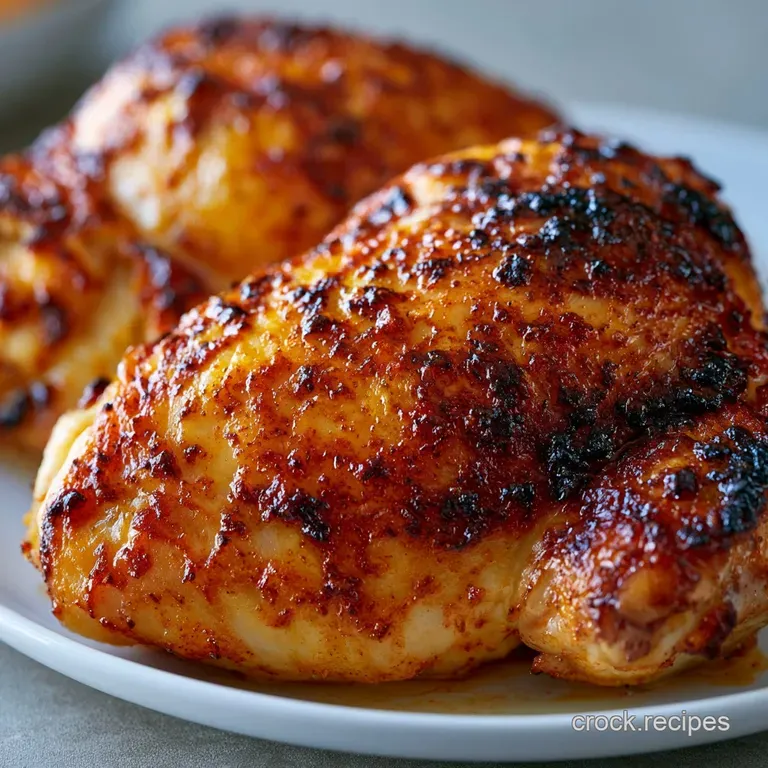 Crispy Oven Chicken: Golden and Juicy