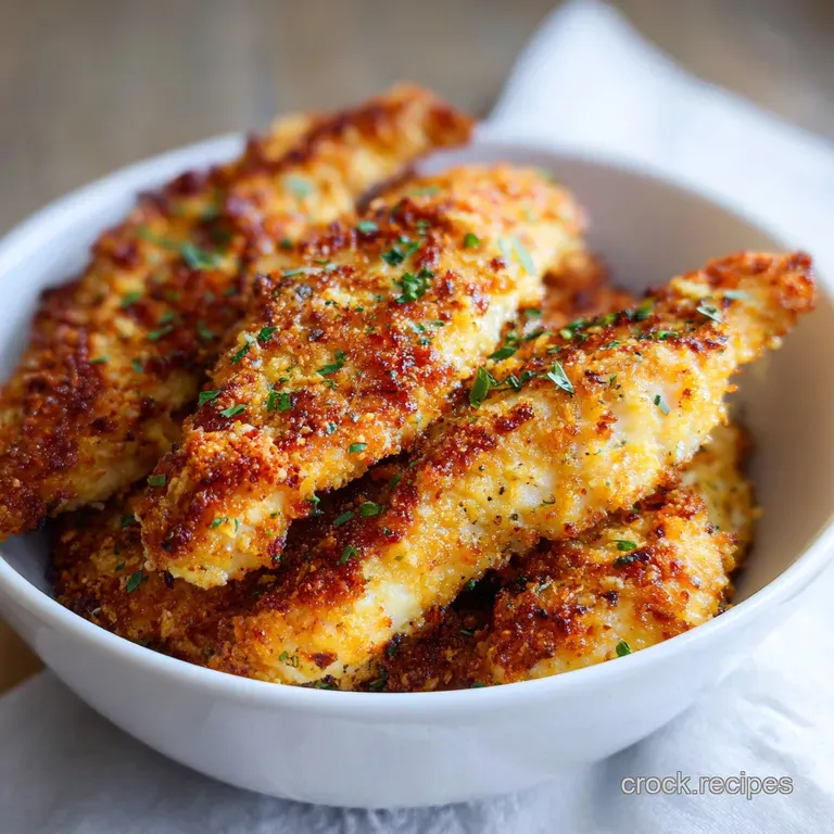 Parmesan Crusted Chicken: Ultra Crispy