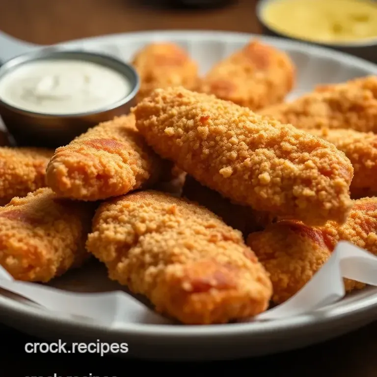 Crispy Perdue Chicken Tenders Recipe presentation