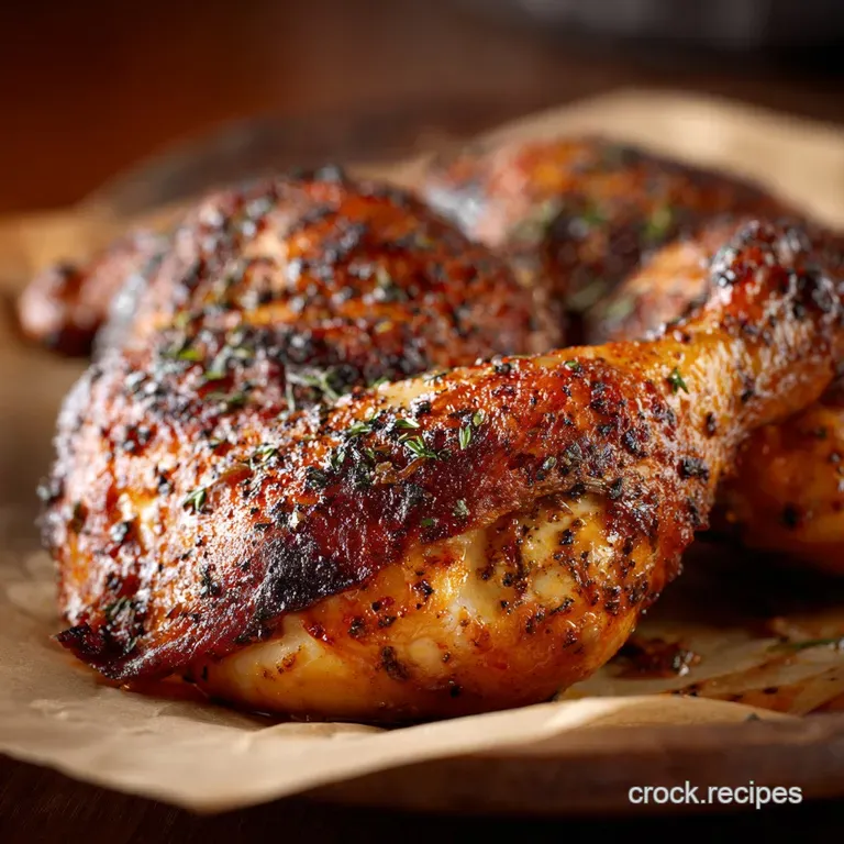 Roasted Chicken Leg Quarters with Crispy Skin The Ultimate Weeknight Hero
