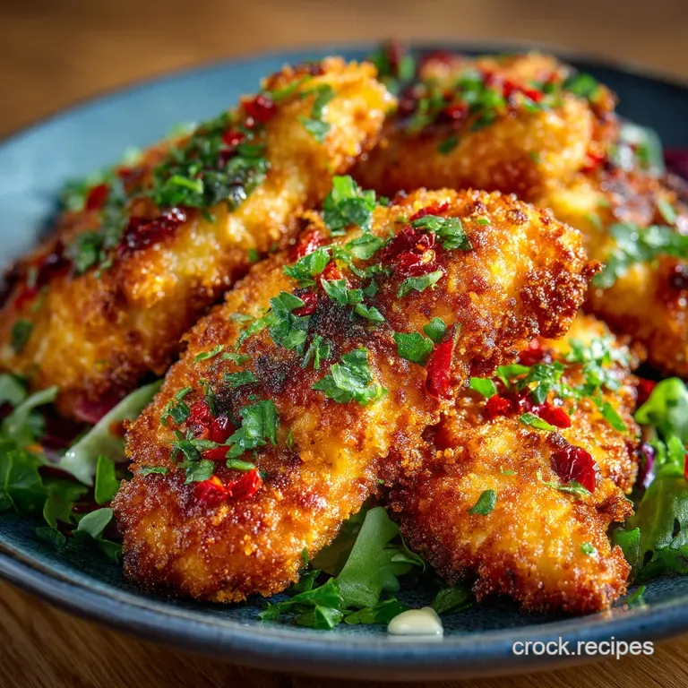 Foolproof Crispy Spicy Baked Chicken Tenders Fakeaway Favourite