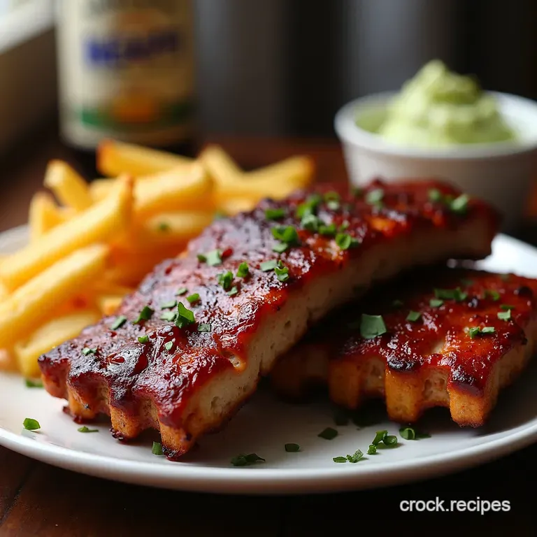 FallOffTheBone Air Fryer BBQ Ribs in Under an Hour