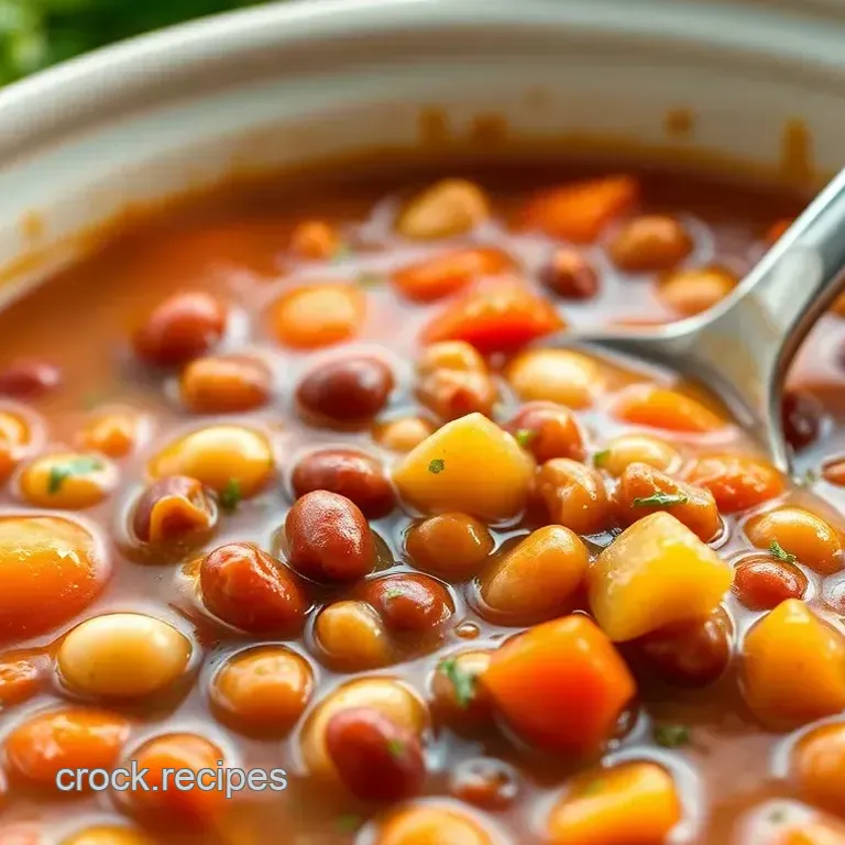 15 Bean Soup in a Crock Pot
