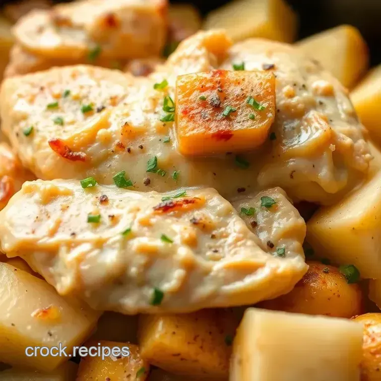 Chicken and Potatoes Crock Pot Recipe
