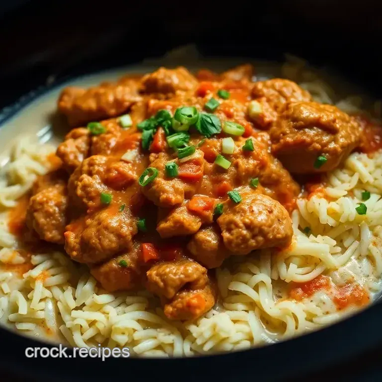Crock Pot Chicken Tinga