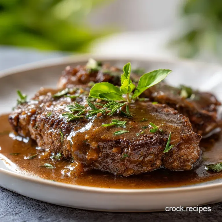 Perfectly plated cube steak with luscious gravy, served with fluffy mashed potatoes and vibrant steamed green beans for a ...