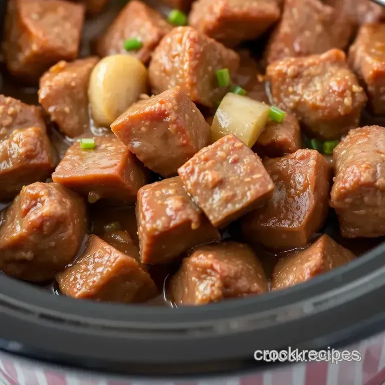 Savory Crock Pot Cube Steak: Comfort in Every Bite presentation