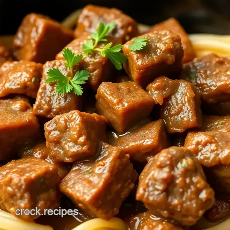Savory Crock Pot Cube Steak: Comfort in Every Bite