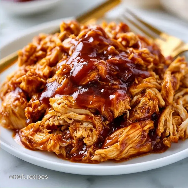 Crockpot BBQ Pulled Chicken: Tender and Smoky