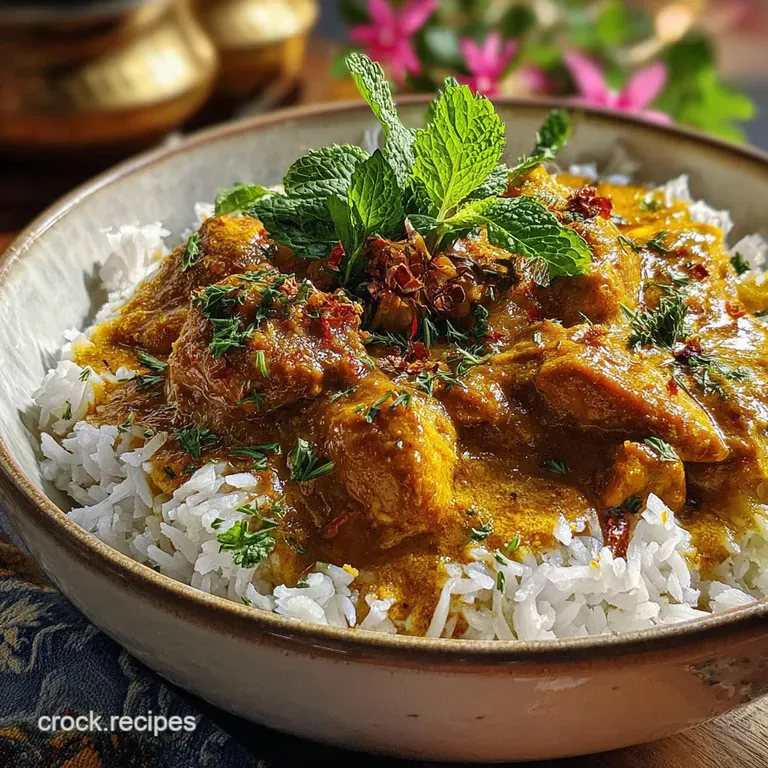 Crockpot Butter Chicken: Easy Indian Inspired