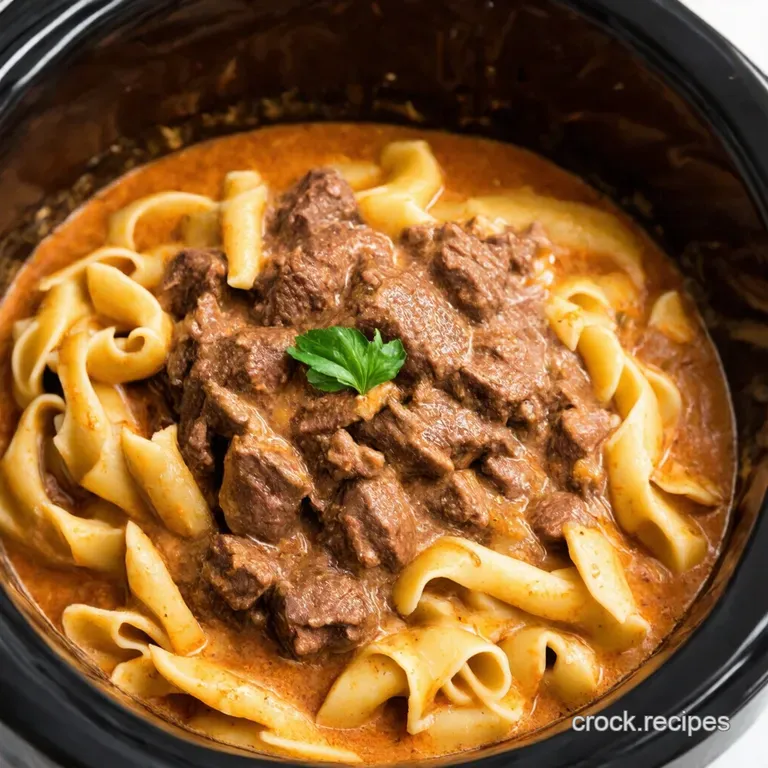 CrockPot Classic Beef Stroganoff