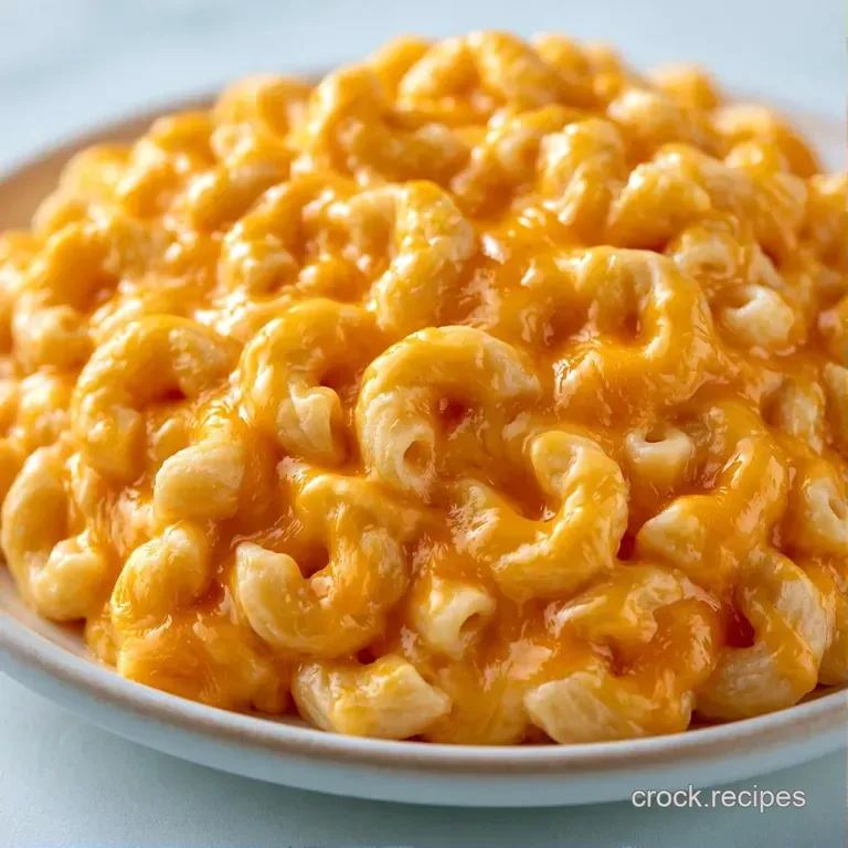 A creamy scoop of cheesy pasta topped with toasted breadcrumbs and a sprig of parsley on a matte black plate.