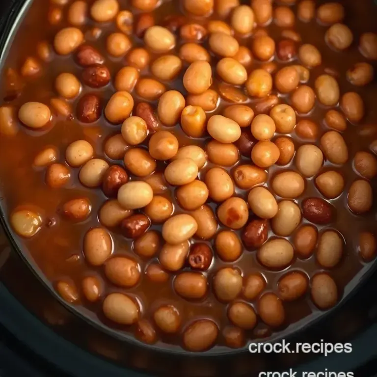 Crockpot Pinto Beans: a Comforting & Versatile Dish presentation