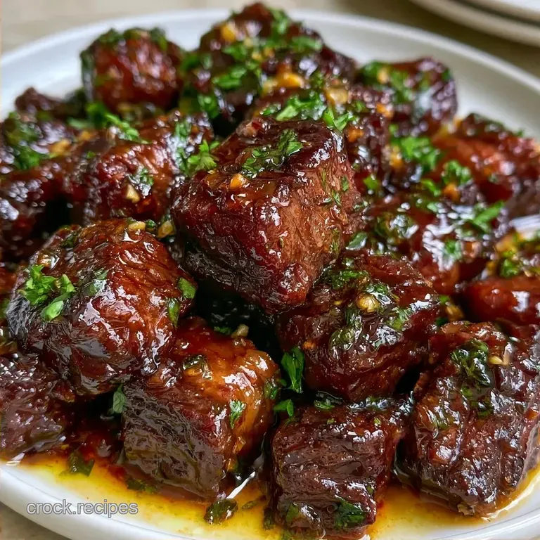 Melt-in-Your-Mouth Crockpot Steak Bites