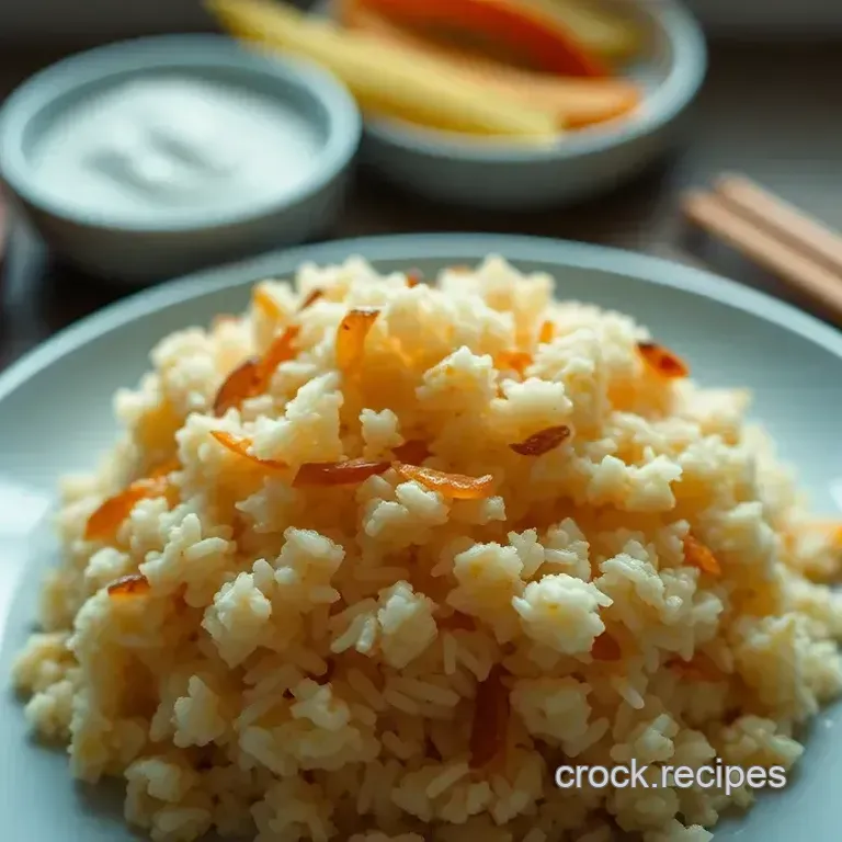 Crunchy Rice Crisps with Sweet and Savory Flavor