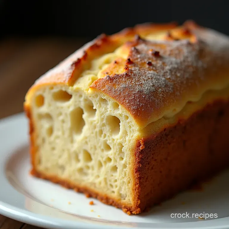 The Crusty Cottage Loaf Quick Easy NoKnead Bread for Absolute Beginners