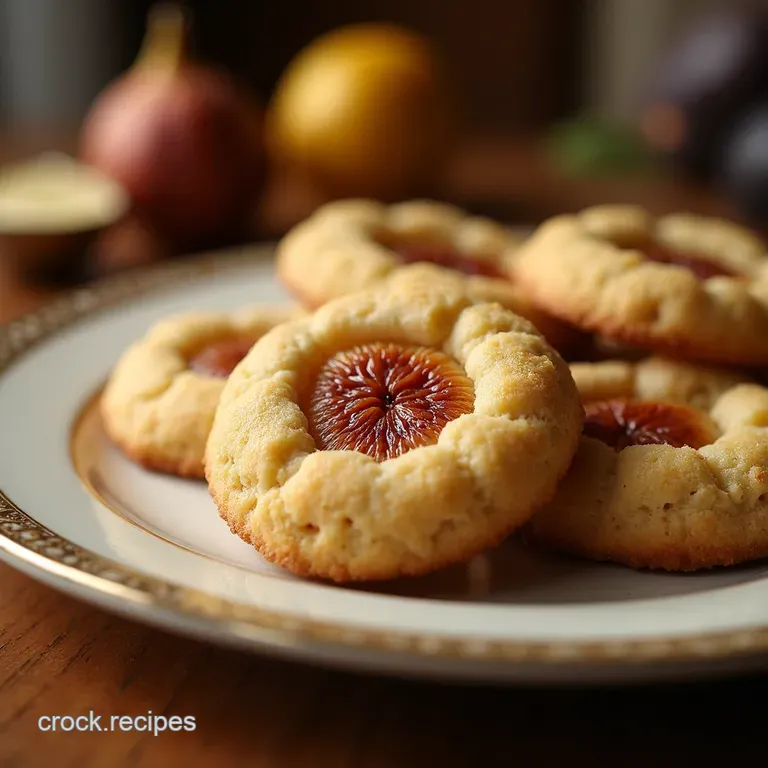 Cucidati Classic Italian Fig Cookies presentation