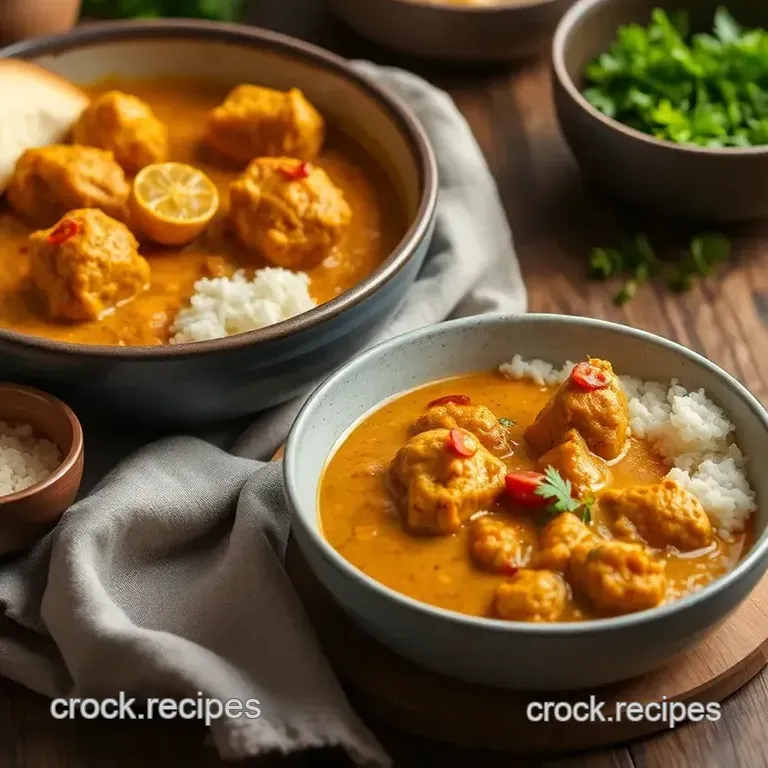 Cook Chicken Cumin Curry Delight in 45 Minutes presentation